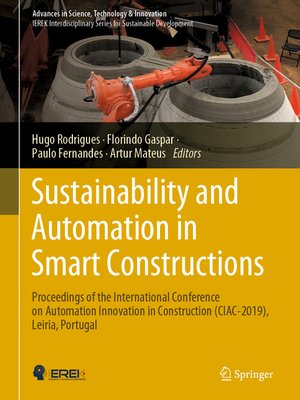 cover image of Sustainability and Automation in Smart Constructions